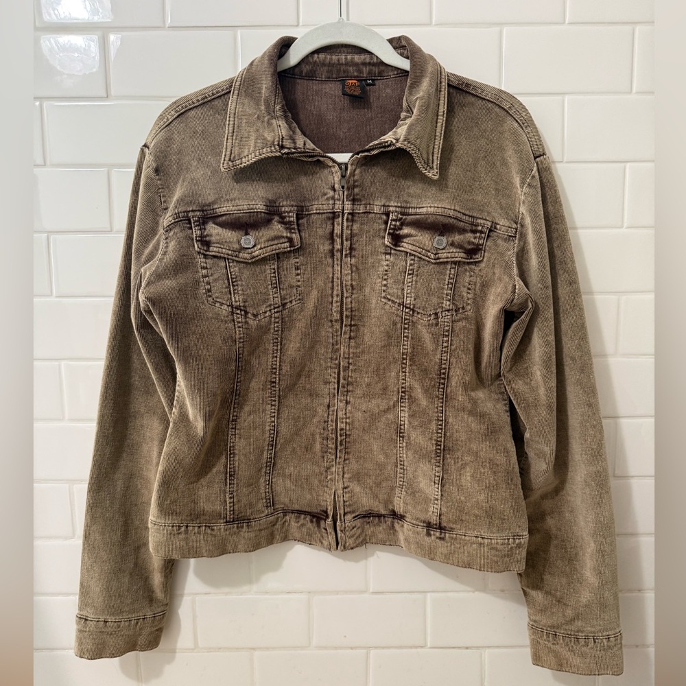 Vintage Style Brown Courderoy Jacket